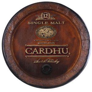 Barril de parede grande em Fibra KG - Cardhu Whisky