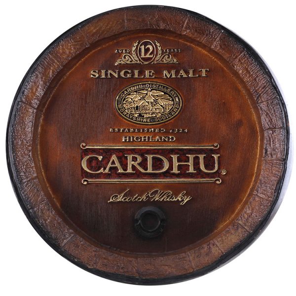 Barril de parede grande em Fibra KG - Cardhu Whisky