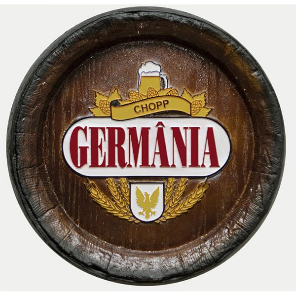 Barril de parede grande em Fibra KG - Germania Cerveja