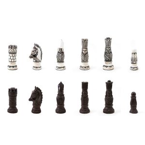 Peças de Xadrez KG de Resina - Coleção Victoriano (32 peças)