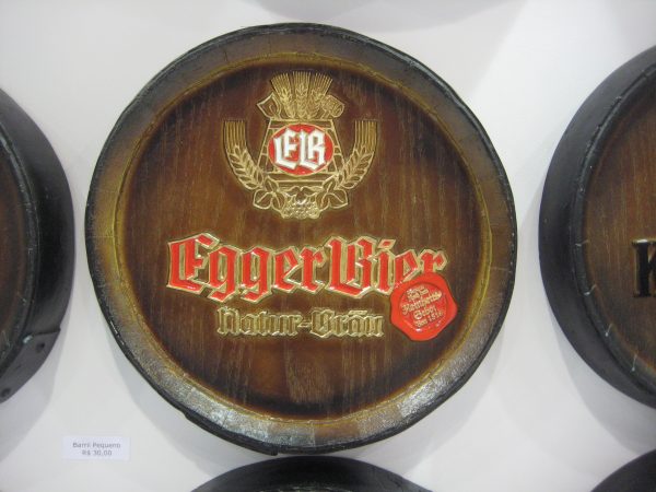 Barril decorativo de parede pequeno - Egger Bier Cerveja - Image 3
