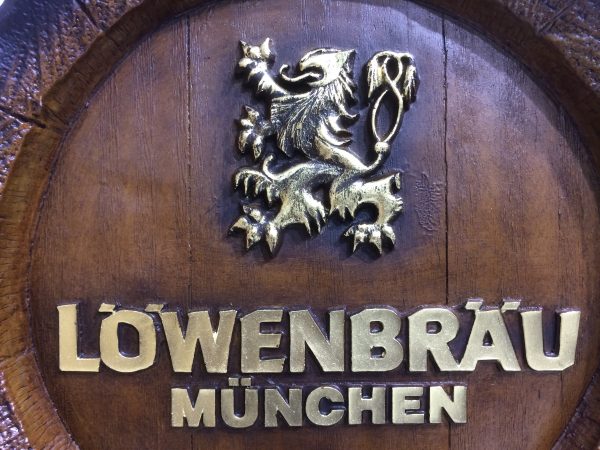 Barril de parede grande em Fibra KG - Löwenbräu Cerveja - Image 5