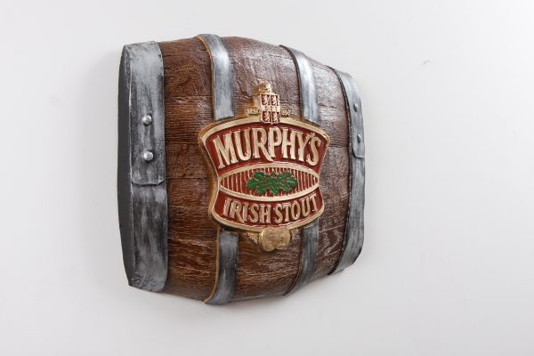 Barril Horizontal de parede em fibra decorativo - Murphys Cerveja - Image 2