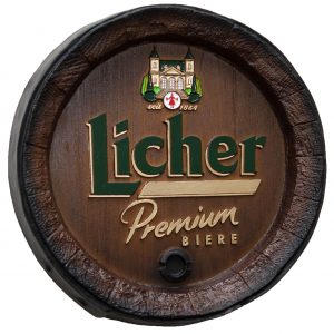 Barril de parede grande em Fibra KG - Licher Cerveja
