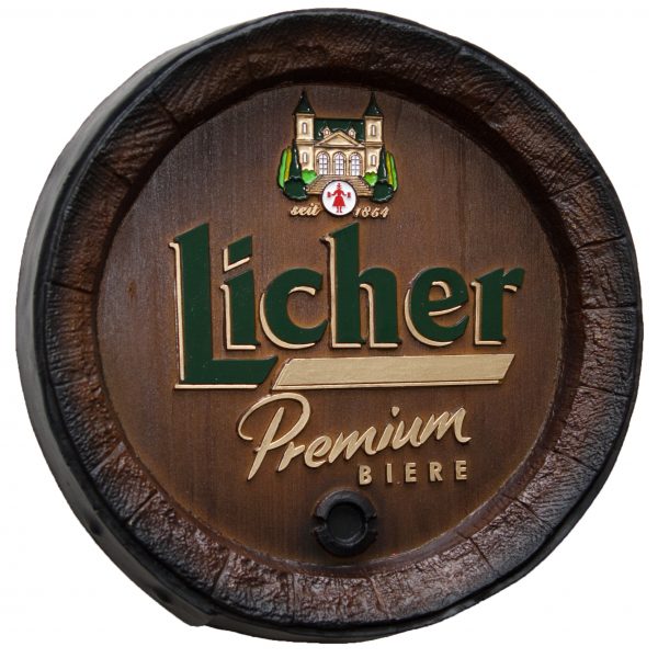 Barril de parede grande em Fibra KG - Licher Cerveja