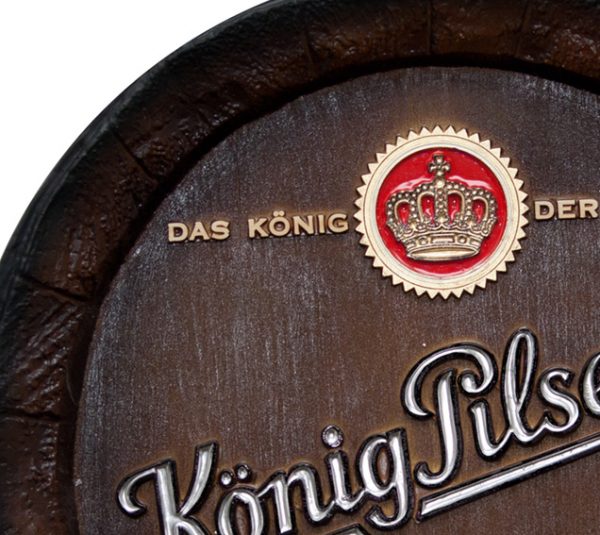 Barril de parede grande em Fibra KG - König Pilsener Cerveja - Image 4