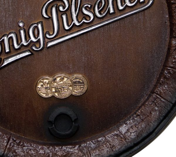 Barril de parede grande em Fibra KG - König Pilsener Cerveja - Image 2