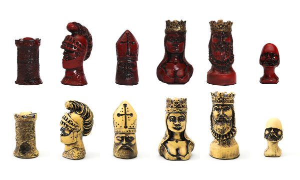 Peças de Xadrez KG de Resina - Coleção Regal (32 peças) - Image 2