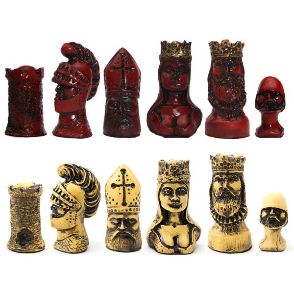 Peças de Xadrez KG de Resina - Coleção Regal (32 peças)