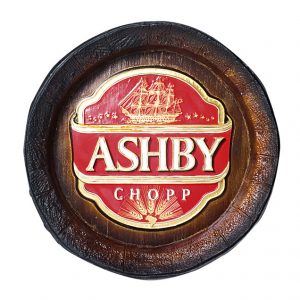 Barril de parede grande em Fibra KG - Ashby Cerveja