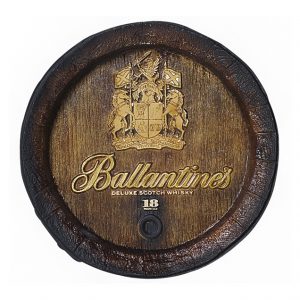 Barril de parede grande em Fibra KG - Ballantines Whisky