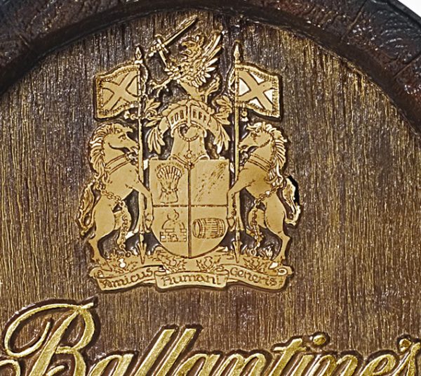 Barril de parede grande em Fibra KG - Ballantines Whisky - Image 2