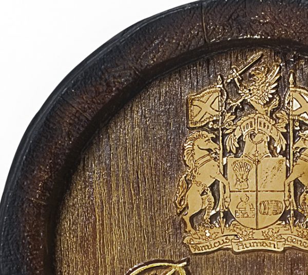 Barril de parede grande em Fibra KG - Ballantines Whisky - Image 3