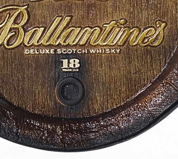 Barril de parede grande em Fibra KG - Ballantines Whisky - Image 4