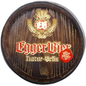 Barril decorativo de parede pequeno - Egger Bier Cerveja