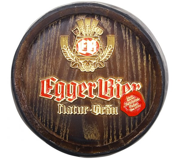 Barril decorativo de parede pequeno - Egger Bier Cerveja