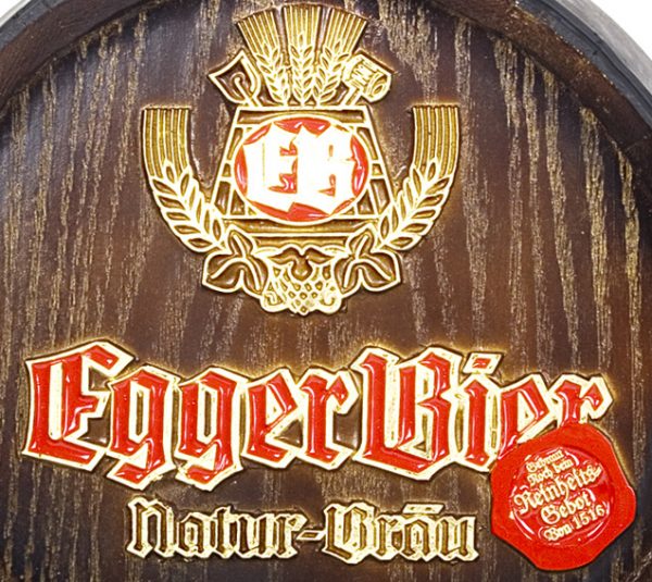 Barril decorativo de parede pequeno - Egger Bier Cerveja - Image 2