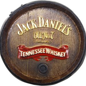 Barril decorativo de parede pequeno - Jack Danniel's Whisky
