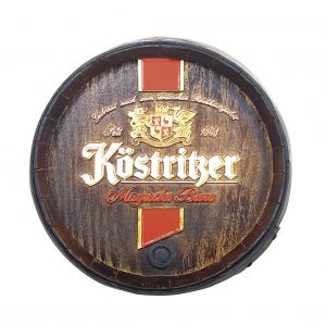 Barril decorativo de parede pequeno - Kostritzer Cerveja