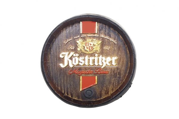 Barril decorativo de parede pequeno - Kostritzer Cerveja