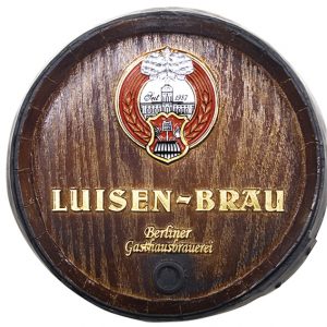 Barril decorativo de parede pequeno - Luisen Brau Cerveja