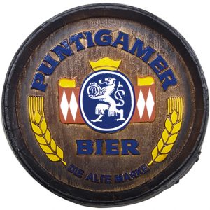 Barril decorativo de parede pequeno - Puntingamer Cerveja
