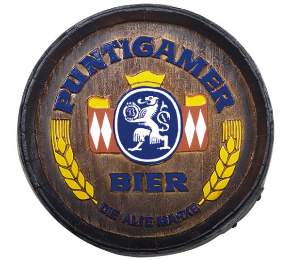 Barril decorativo de parede pequeno - Puntingamer Cerveja