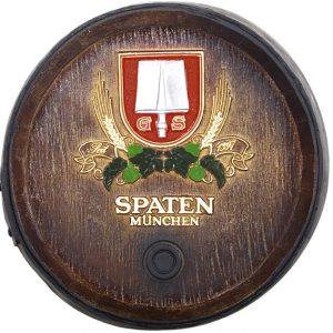 Barril decorativo de parede pequeno - Spaten Cerveja