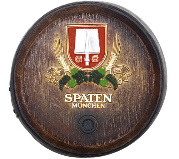Barril decorativo de parede pequeno - Spaten Cerveja