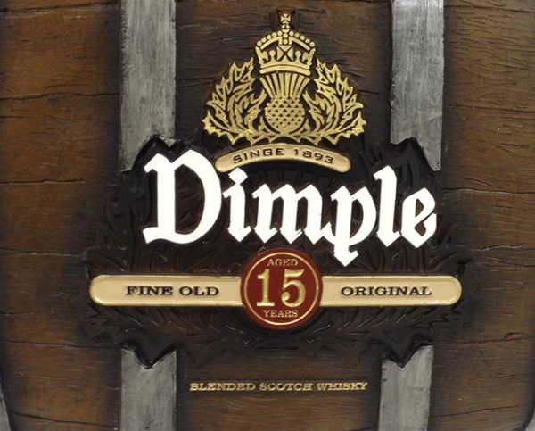 Barril Horizontal de parede em fibra decorativo - Dimple Whisky - Image 4