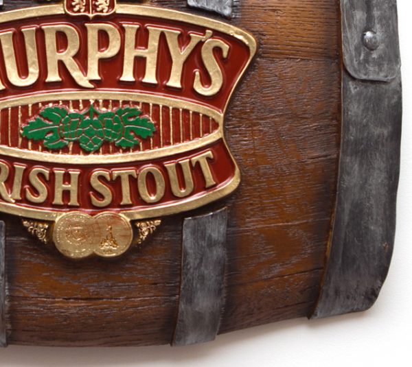 Barril Horizontal de parede em fibra decorativo - Murphys Cerveja - Image 3