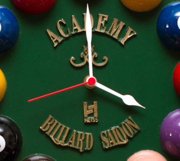 Relógio decorativo KG de parede em fibra - Billiard Verde - Image 9