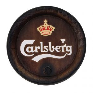 Barril de parede grande em Fibra KG - Carslberg Cerveja