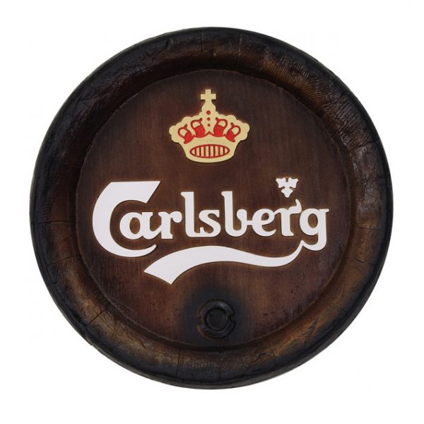 Barril de parede grande em Fibra KG - Carslberg Cerveja