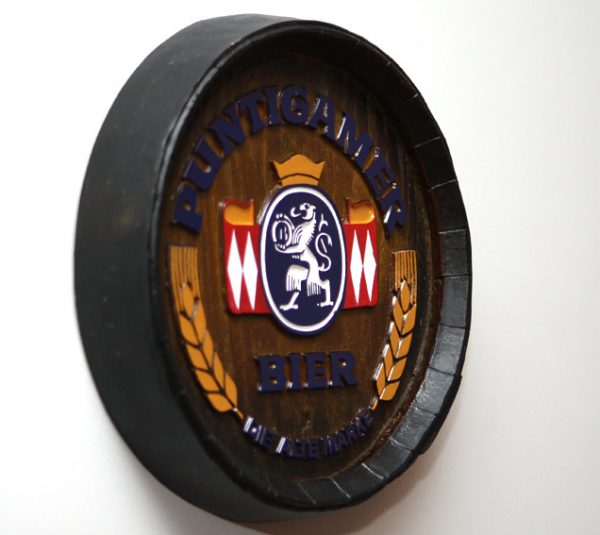 Barril decorativo de parede pequeno - Puntingamer Cerveja - Image 4