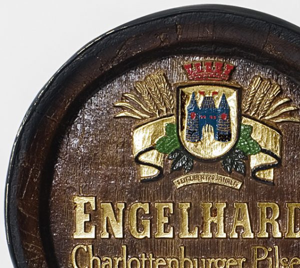 Barril de parede grande em Fibra KG - Engelhardt Whisky - Image 4