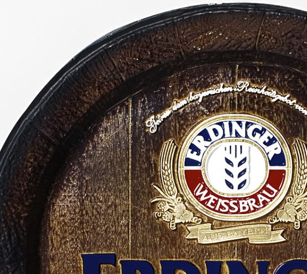 Barril de parede grande em Fibra KG - Erdinger Cerveja - Image 3