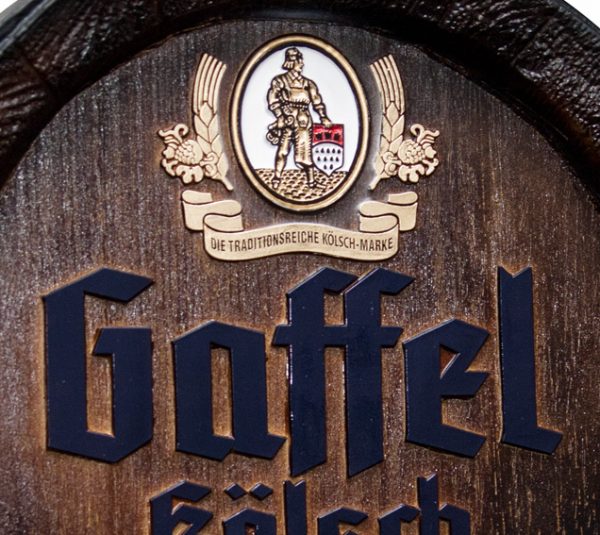 Barril de parede grande em Fibra KG - Gaffel Cerveja - Image 4