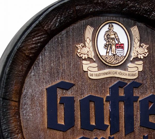 Barril de parede grande em Fibra KG - Gaffel Cerveja - Image 3