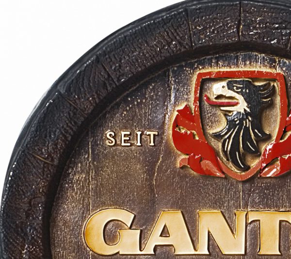 Barril de parede grande em Fibra KG - Ganter Cerveja - Image 3