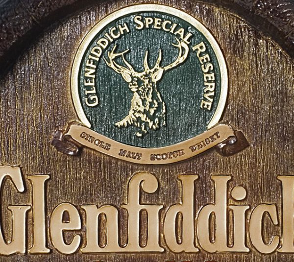 Barril de parede grande em Fibra KG - Glenfiddich Whisky - Image 2