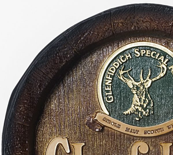Barril de parede grande em Fibra KG - Glenfiddich Whisky - Image 5