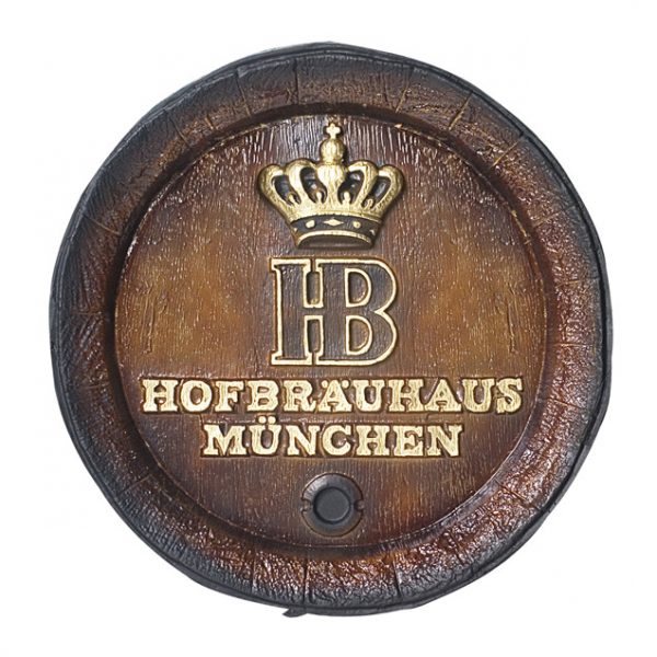 Barril de parede grande em Fibra KG - HB Cerveja
