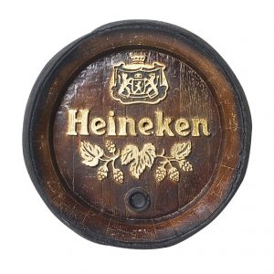 Barril de parede grande em Fibra KG - Heineken Cerveja