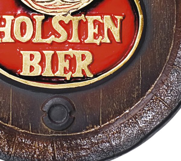 Barril de parede grande em Fibra KG - Holsten Cerveja - Image 3