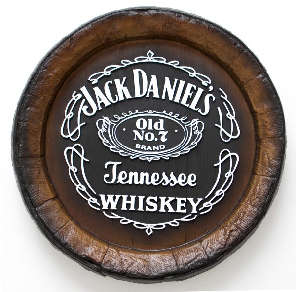 Barril de parede grande em Fibra KG - Jack Daniels Whisky