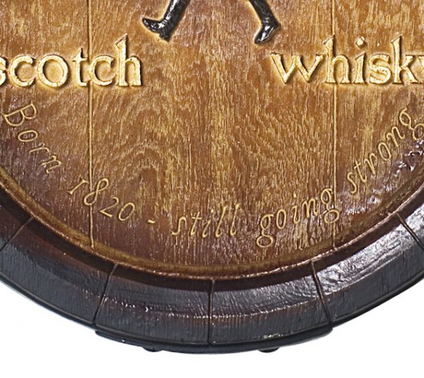 Barril de parede grande em Fibra KG - Johnnie Walker Whisky - Image 5