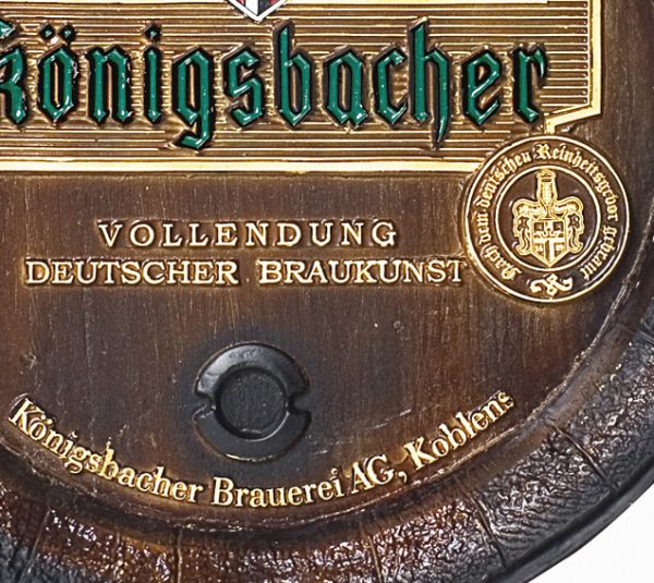 Barril de parede grande em Fibra KG - Königsbacher Cerveja - Image 2