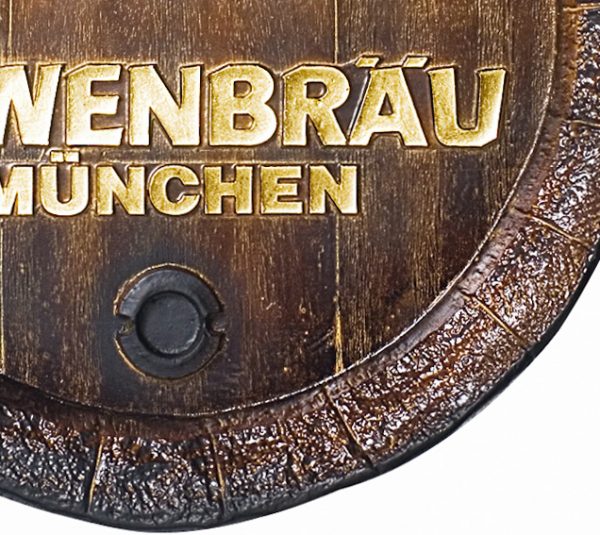 Barril de parede grande em Fibra KG - Löwenbräu Cerveja - Image 4