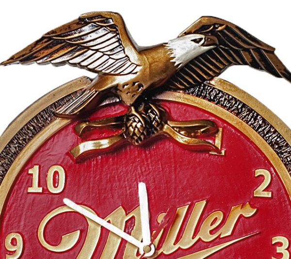 Relógio decorativo KG de parede em fibra - Águia Muller - Image 6